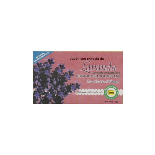 [7503011486571] Jabón García de Lavanda 125g 