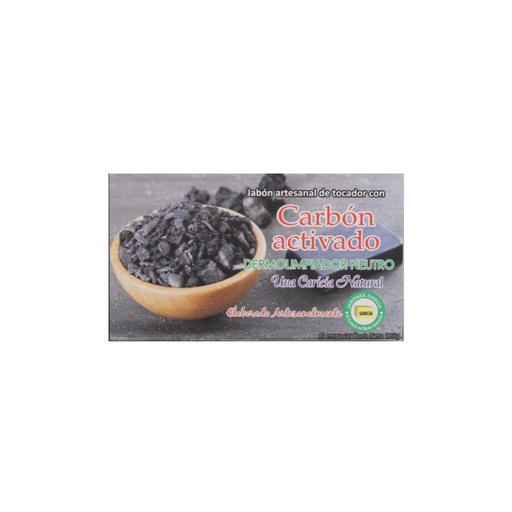 [7503011486632] Jabón de carbón activado 125 g García