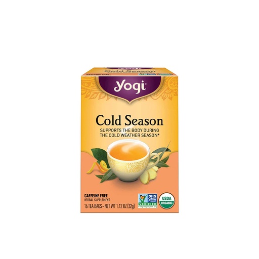 [076950450097] Infusión de eucalipto, jengibre y regaliz 32 g Yogi