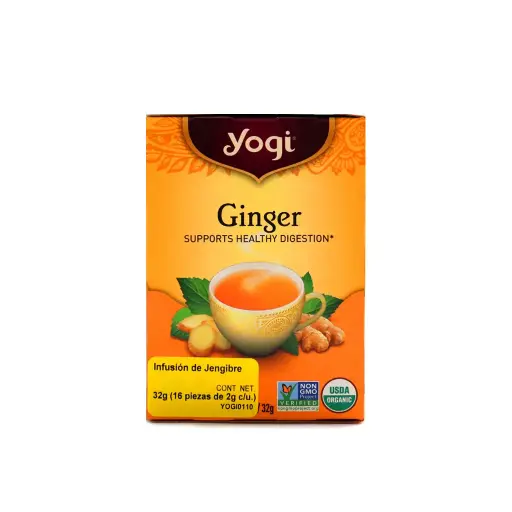 [076950450110] Té de jengibre 32 g Yogi