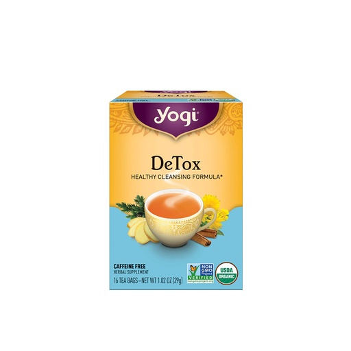 [076950450080] Té de hierbas y canela 29 g Yogi
