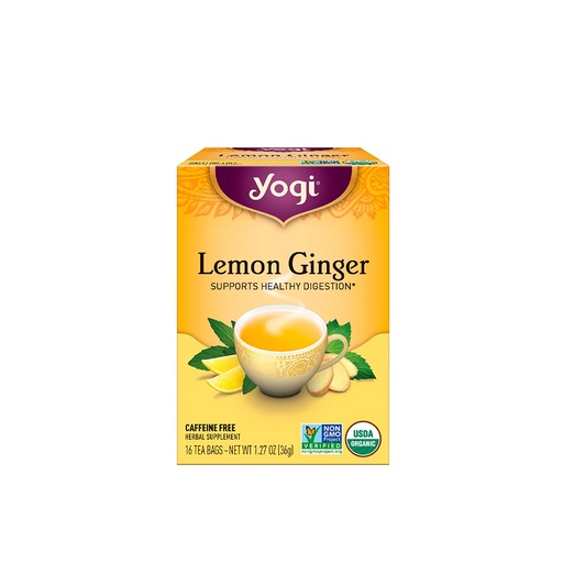 [076950450172] Té de jengibre con limón y menta 36 g Yogi