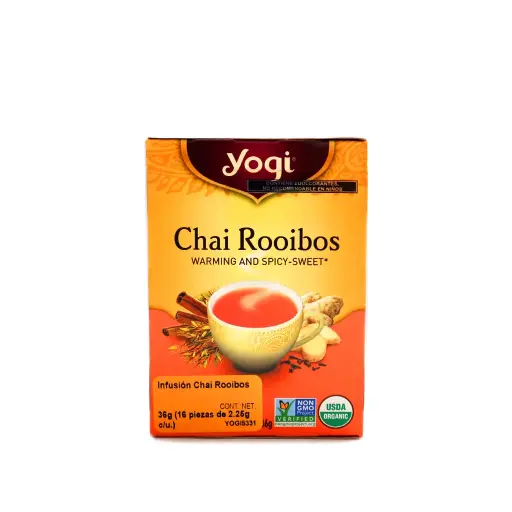 [076950415331] Infusión chai de rooibos 32 g Yogi