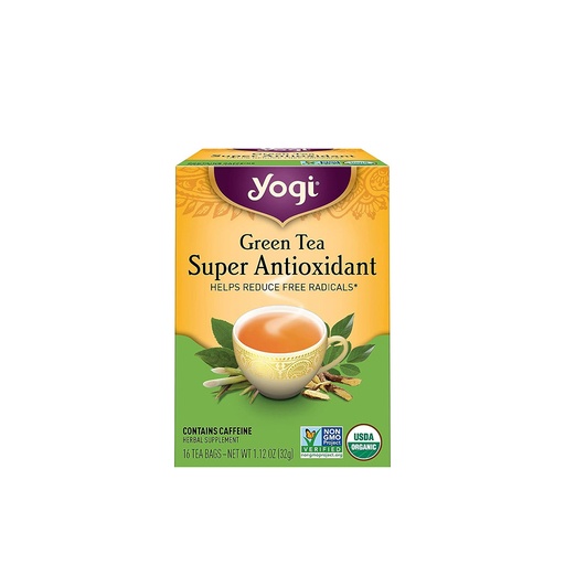 [076950450363] Té verde sabor hierbas 32 g Yogi
