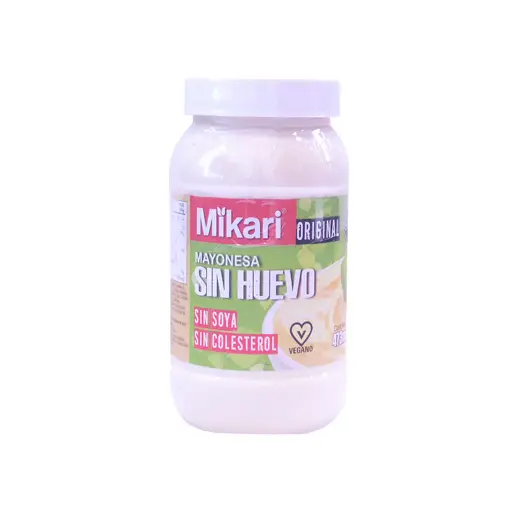 [7503023834186] Mayonesa vegana original 473 ml Mikari