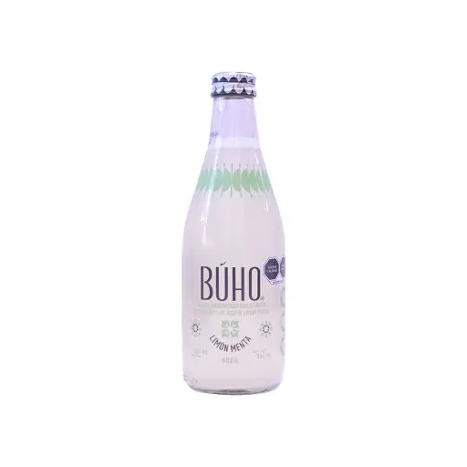 [7503030212069] Soda de limón menta 355 ml Búho