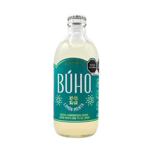 [7503030212069] Soda de limón menta 355 ml Búho