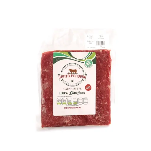 [024] Carne molida de res 500 g Santa Pradera