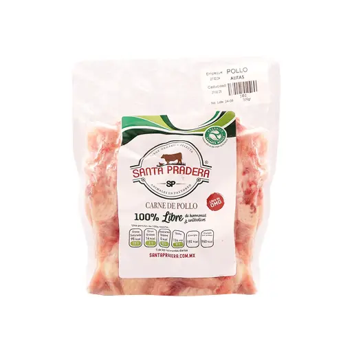 [101] Alitas de pollo 500 g Santa Pradera