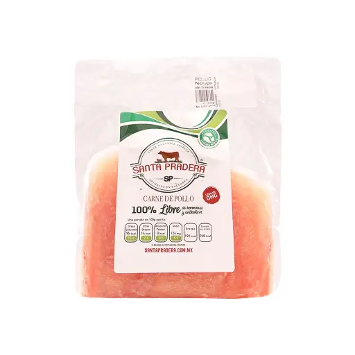 [114] Pechuga de pollo sin hueso 400 g Santa Pradera