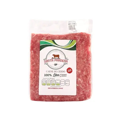 [218] Carne molida de cerdo 500 g Santa Pradera