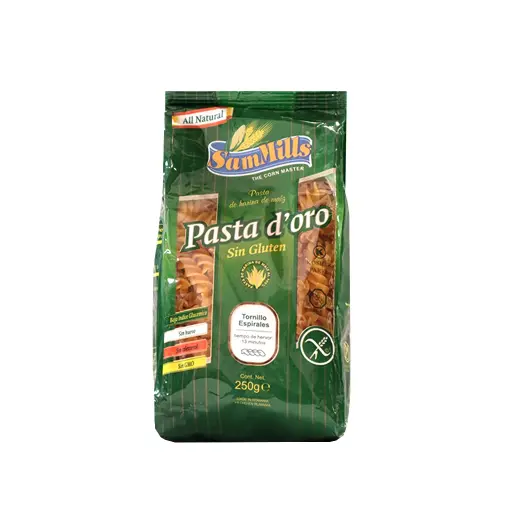 [5941634000880] Pasta de maíz Tornillo 500 g De Oro