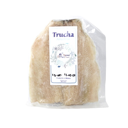 Filete de trucha arcoíris blanca Nemi Natura 