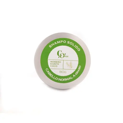 [00628] Shampoo sólido romero 80 g CoLive