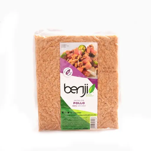 [7500463581588] Pollo vegano de soya 400 g Benji
