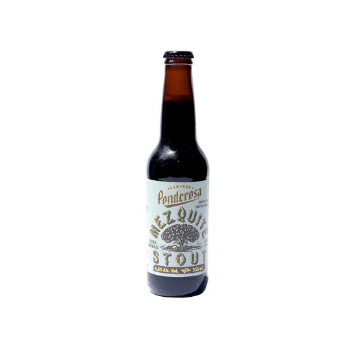 [7503031799071] Cerveza mezquite stout 355 ml Ponderosa