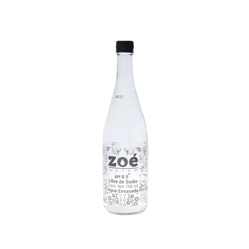[7503021321107] Agua clásica en vidrio 750 ml Zoé