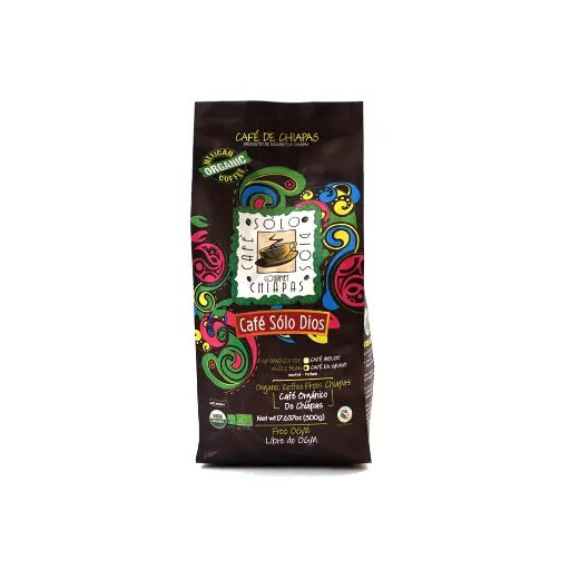 [7503024027129] Café orgánico en grano 500 g Sólo Dios