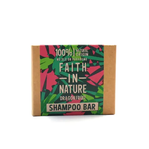 [708002305702] Shampoo en barra dragon fruit 85 g Faith In Nature 