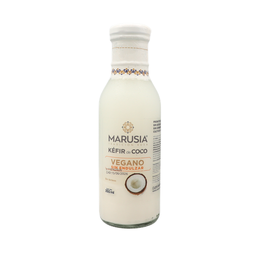 [7503027123613] Kefir vegano de coco sin endulzar 350 ml Marusia