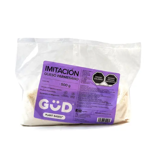 [7501639311169] Imitación de queso parmesano rallado 500 g Gud