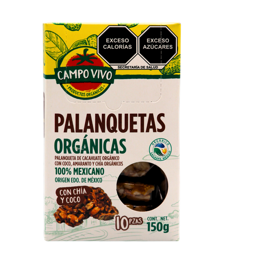 [7502236173396] Palanquetas 150 g Campo Vivo
