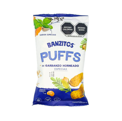 [7401176100601] Puffs de Garbanzo Hierbas Italianas 35 g Banzitos