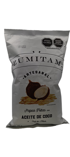 [7500463399282] Papas con aceite de coco 142 g Zumitam