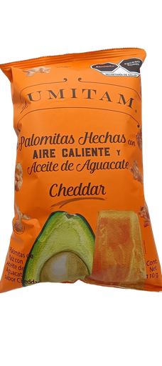 [7503027758730] Palomitas de maíz sabor cheddar 110 g Zumitam