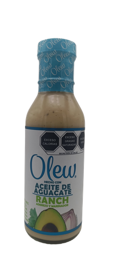 [7503027758617] Aderezo ranch con aceite de aguacate 354 g Olew