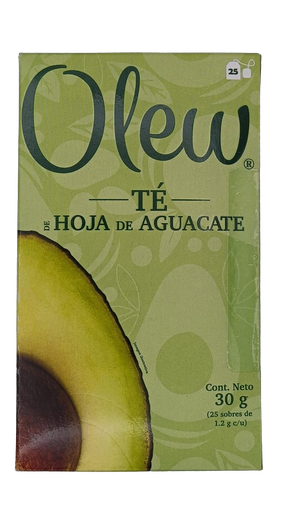 [7503027758853] Té de hoja de aguacate 25 sobres Olew