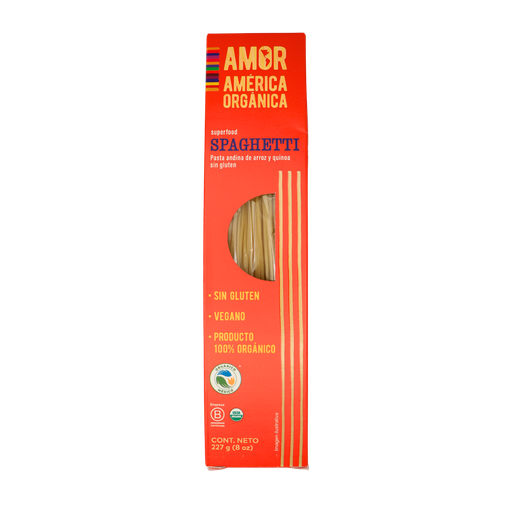[7595237000341] Pasta Spaghetti 227g América Orgánica 