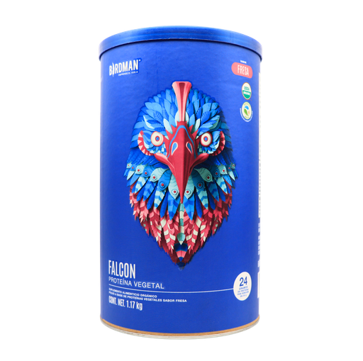 [7503025737515] Proteína vegetal fresa 1.17 kg Falcon Birdman