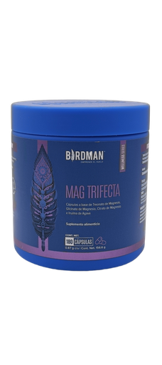 [7503038209221] Mezcla de magnesios 180 cáps0. Birdman