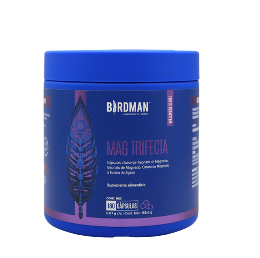 [7503038209221] Mezcla de magnesios 180 cáps0. Birdman