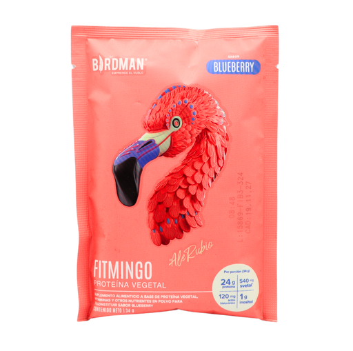 [7503037273308] Proteina vegetal moka sobre 34 g Fitmingo Birdman