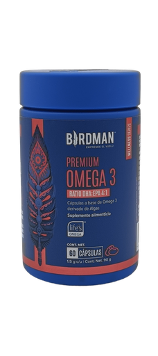 [7503037273995] Omega 3 premium 60 cáps. Birdman