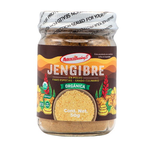 [7502280880301] Jengibre en polvo 50 g Nature's Blessings Arc