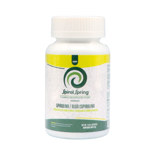 [7503001797670] Chlorella en bolitas 75 g Spiral Spring