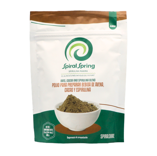 [7503001797045] Mix de avena, cacao y espirulina 200 g Spiral Spring
