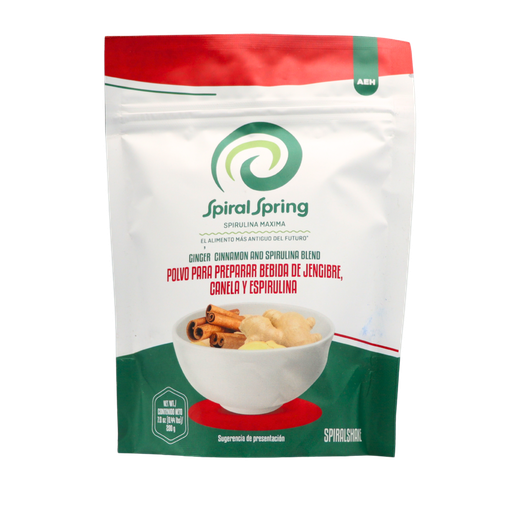 [7503001797731] Mix de jengibre, canela y espirulina 200 g Spiral Spring