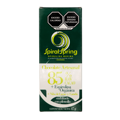 [7503001797311] Chocolate con espirulina 47 g Spiral Spring