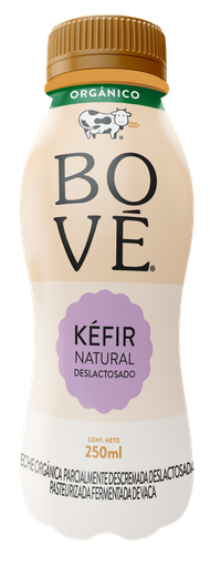 [7501639313330] Kéfir deslactosado natural orgánico 250 ml Bové