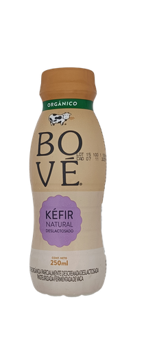 [7501639313330] Kéfir deslactosado natural orgánico 250 ml Bové