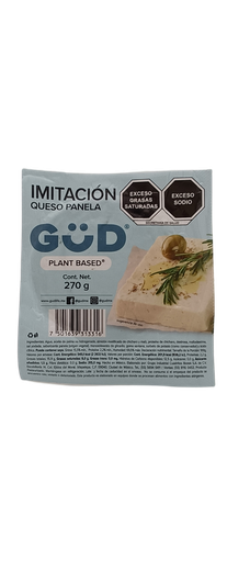 [7501639313316] Imitación de queso panela 270 g Gud