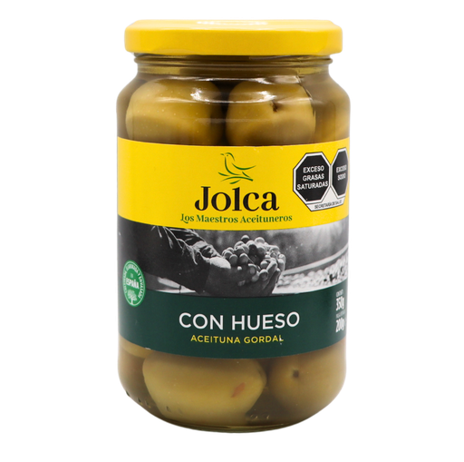 [8410667008905] Aceituna gordal con hueso tarro 350 g Jolca