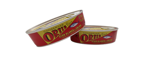 [8411320224007] Atún blanco en escabeche lata 112 g Ortiz