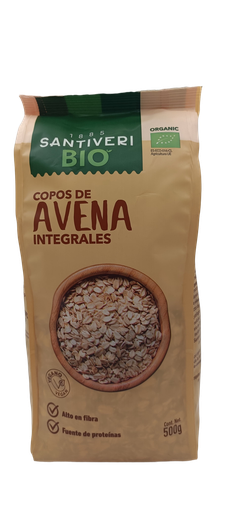 [8412170000643] Copos de avena bio 500 g Santiveri