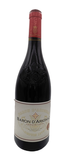 [3263286314989] Vino tinto 750 ml Baron D'Arignac