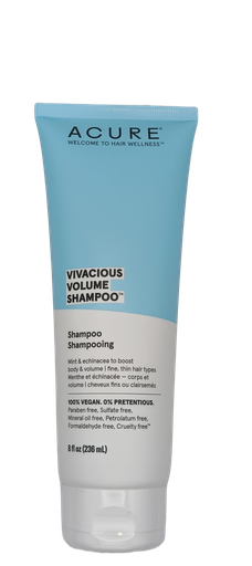 [813424022851] Shampoo con menta y equinácea 236 ml Vivacious Volume Acure